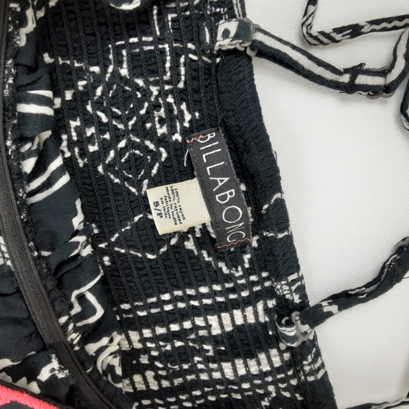 BILLABONG Blk/White Aztec Print Maxi Dress - Picture 4 of 8